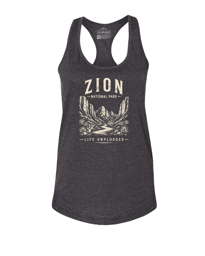 ZION NATIONAL PARK Women's Racerback Tank Top