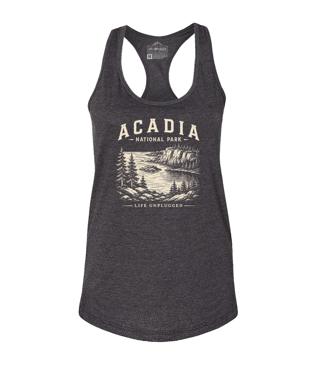 ACADIA NATIONAL PARK Women's Racerback Tank Top