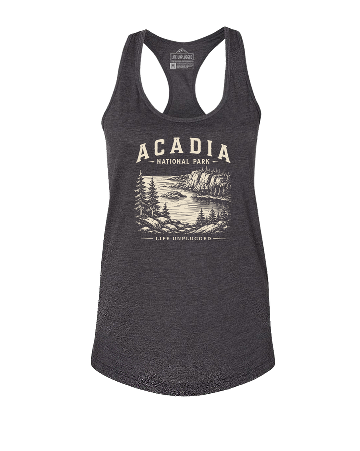 ACADIA NATIONAL PARK Women's Racerback Tank Top