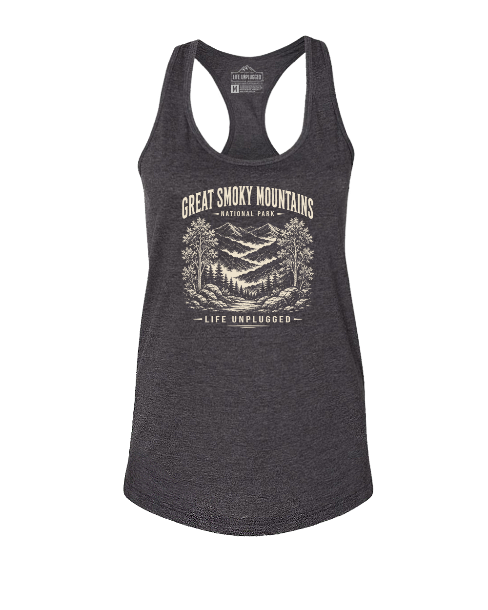 GREAT SMOKY MOUNTAINS Women's Racerback Tank Top