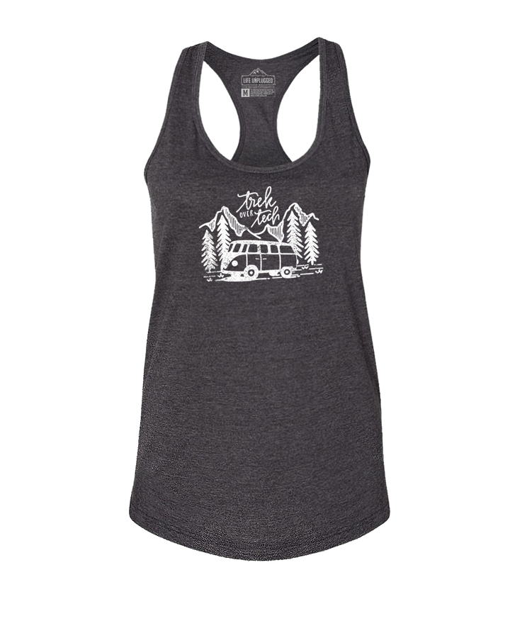 TREK OVER TECH Women's Racerback Tank Top