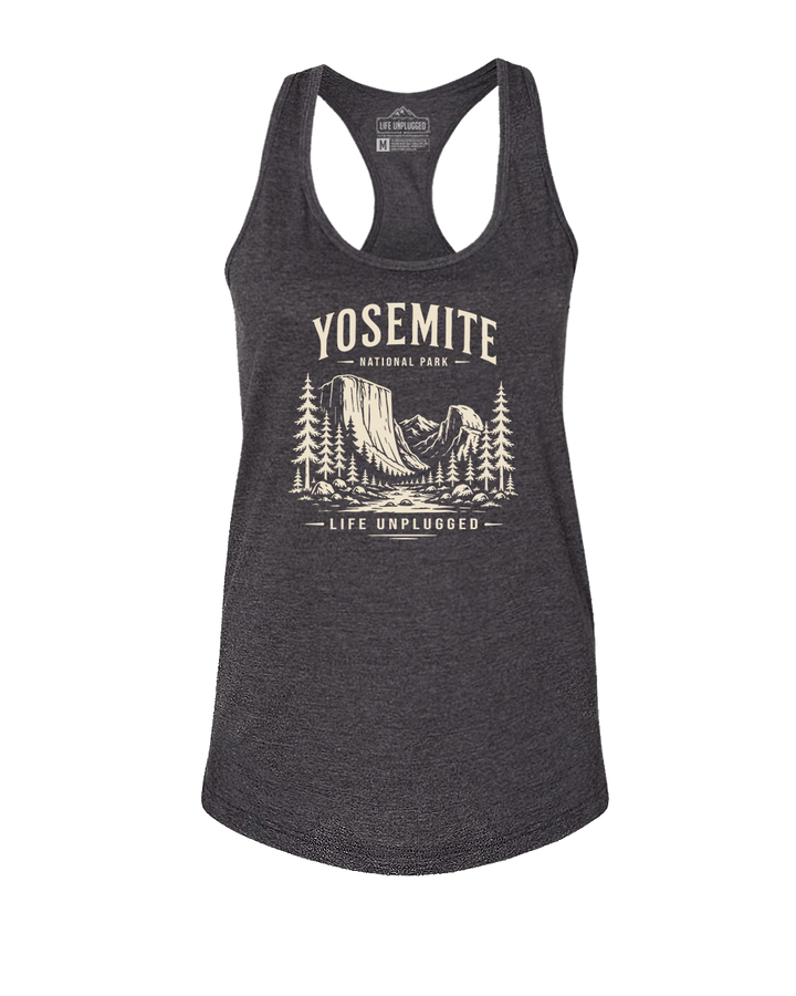 YOSEMITE NATIONAL PARK Women's Racerback Tank Top