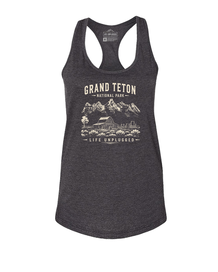 GRAND TETON NATIONAL PARK Women's Racerback Tank Top