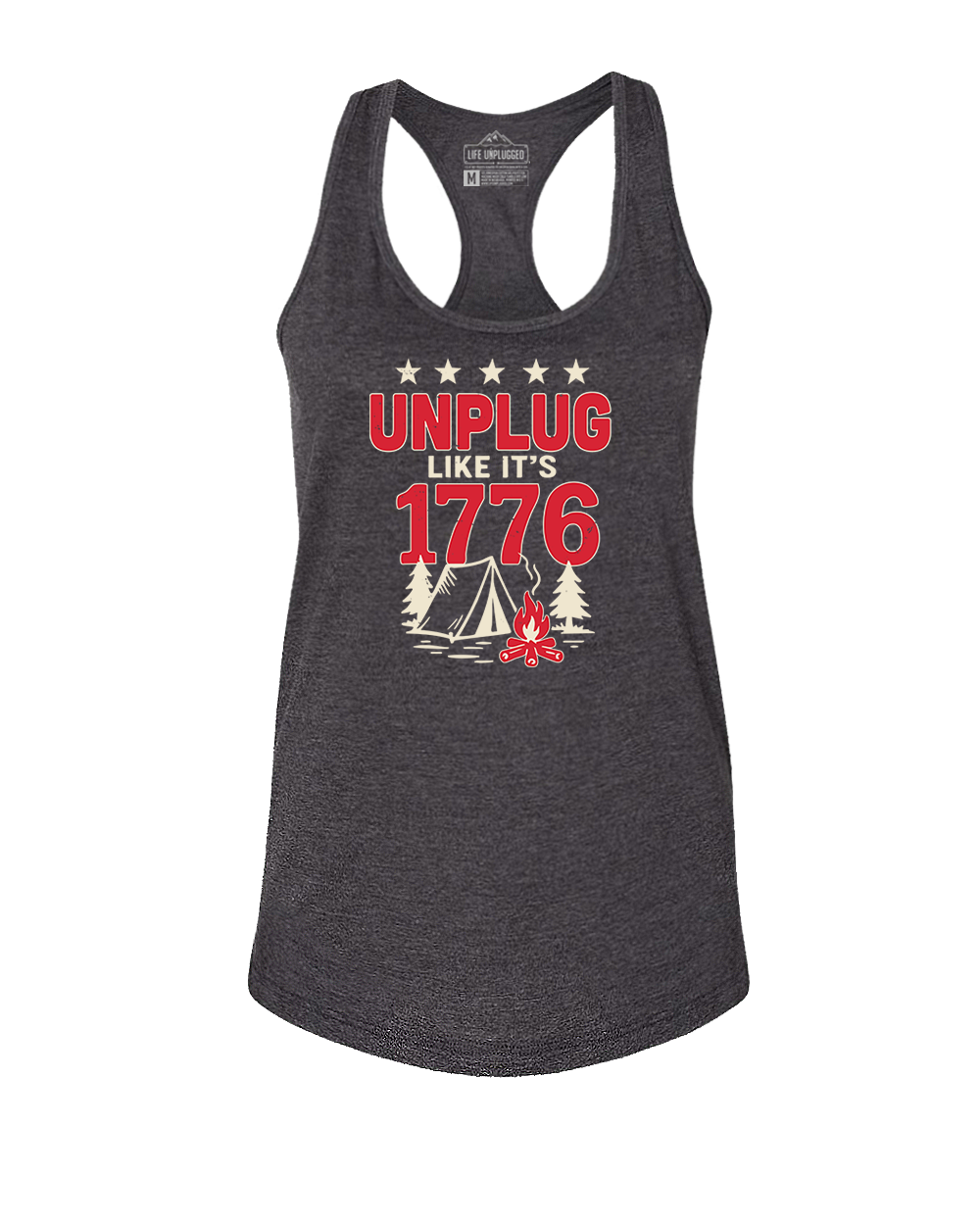 UNPLUG 1776 Women's Racerback Tank Top