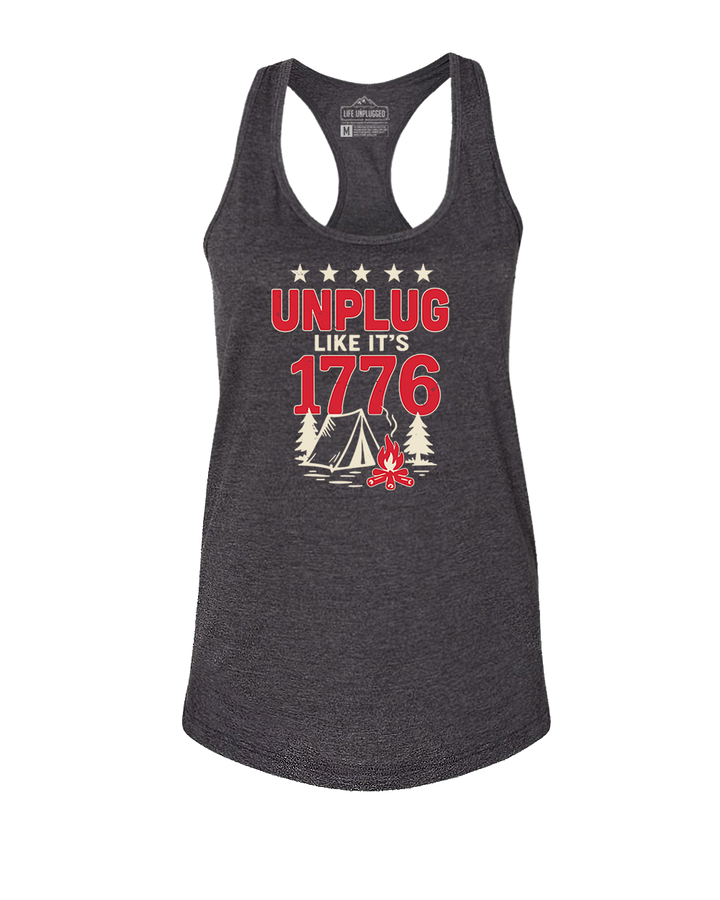 UNPLUG 1776 Women's Racerback Tank Top