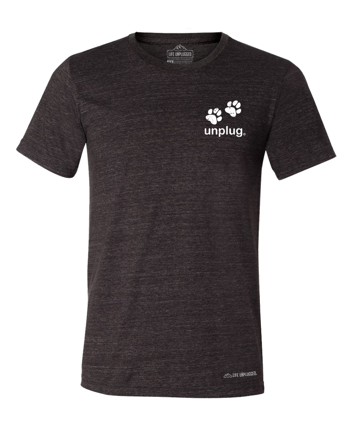 Paw Print Premium Triblend T-Shirt