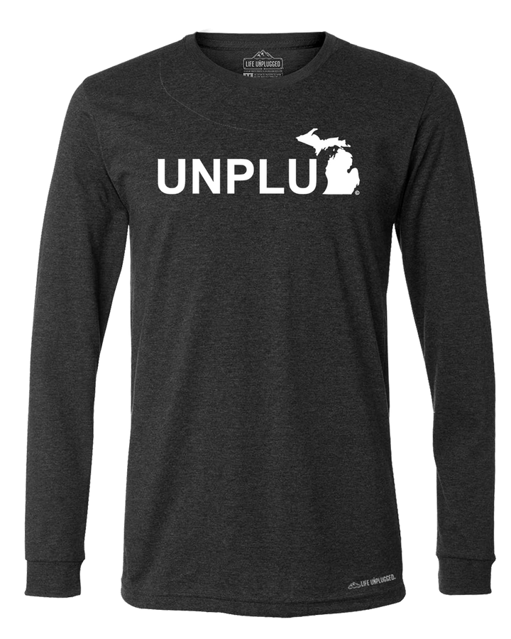 Unplug (MI) Premium Polyblend Long Sleeve T-Shirt - Life Unplugged