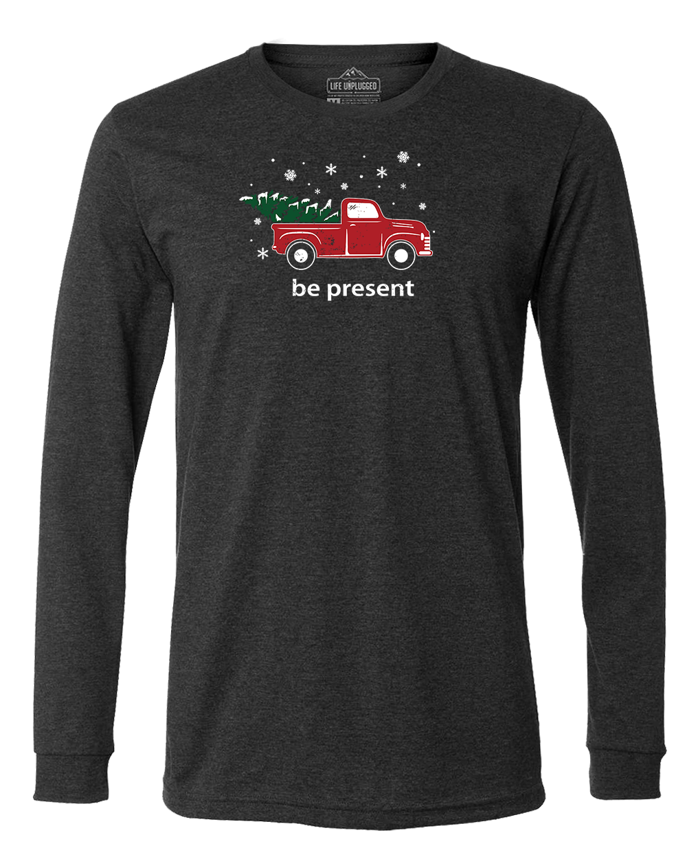 Christmas Tree Truck Long Sleeve T-Shirt