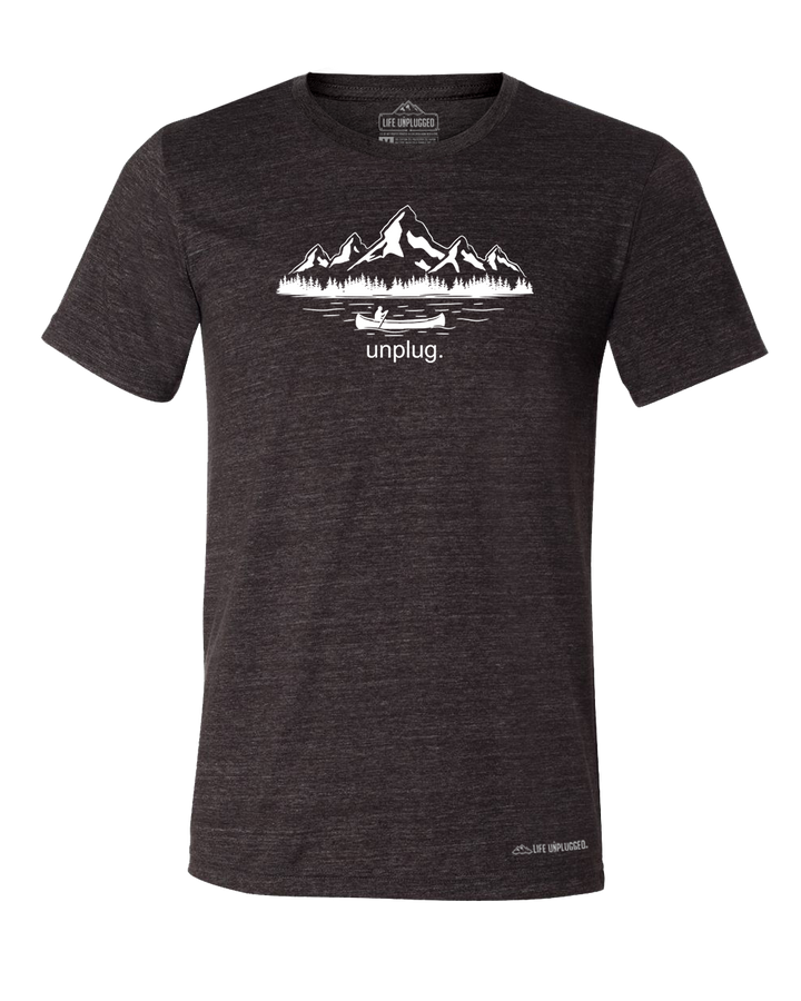Canoeing in the Mountains Premium Triblend T-Shirt