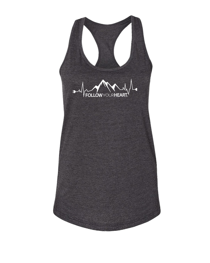 Follow Your Heart Women's Racerback Tank Top