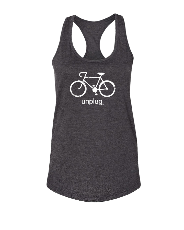 Road Bike Women's Racerback Tank Top