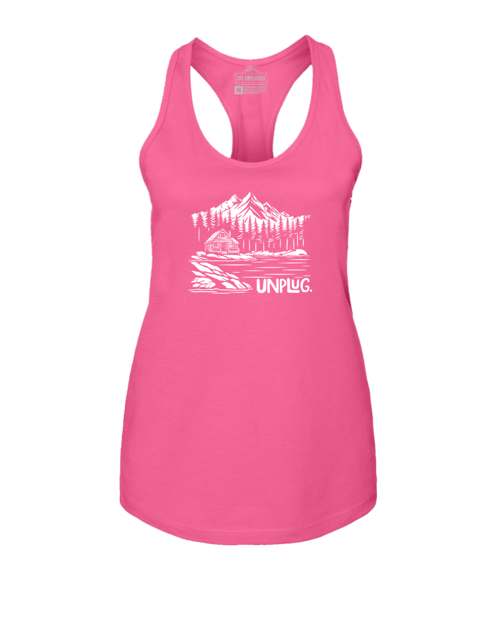 Cabin In the woods Women's Racerback Tank Top