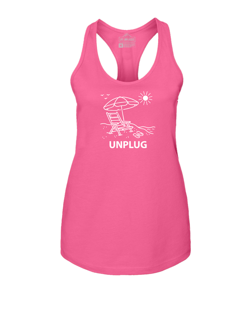Beach Chair Women's Racerback Tank Top