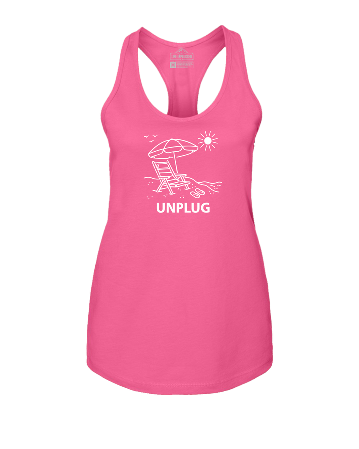 Beach Chair Women's Racerback Tank Top
