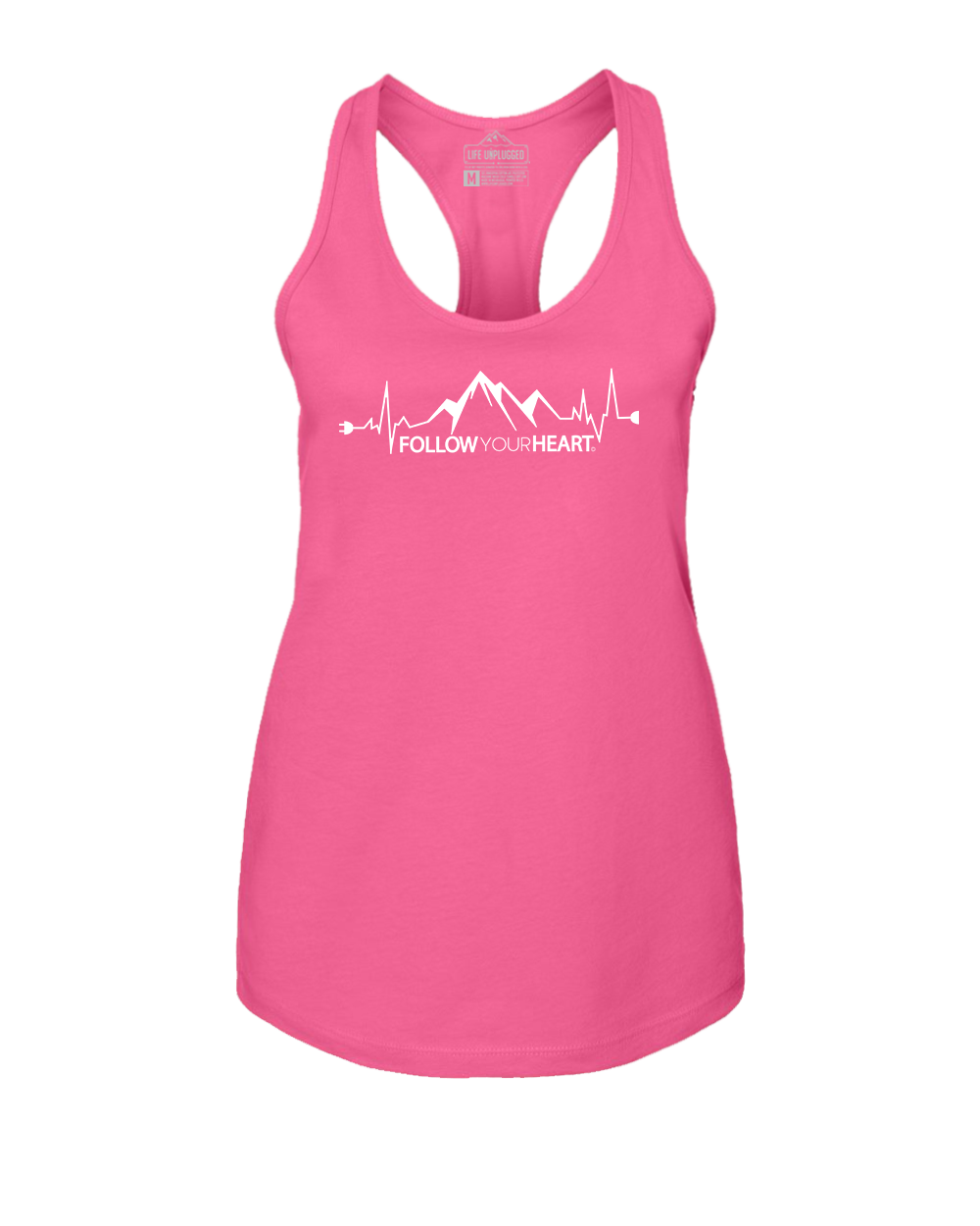 Follow Your Heart Women's Racerback Tank Top