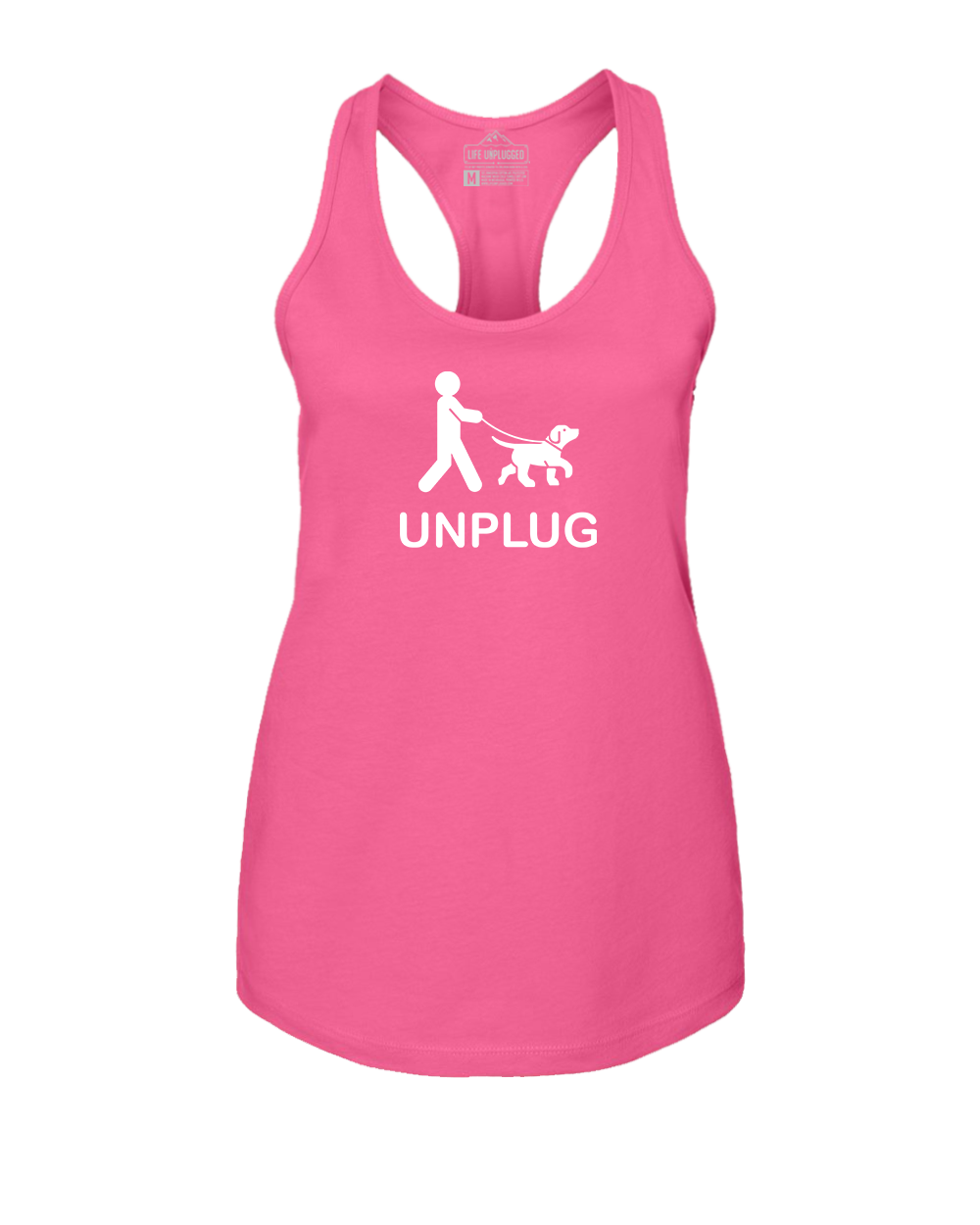 Dog Walking Women's Racerback Tank Top