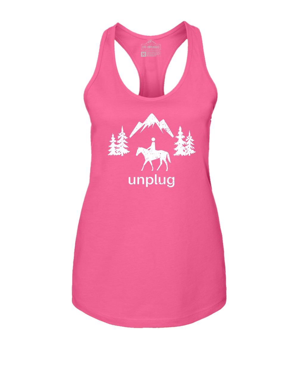 Horseback Riding Women's Racerback Tank Top