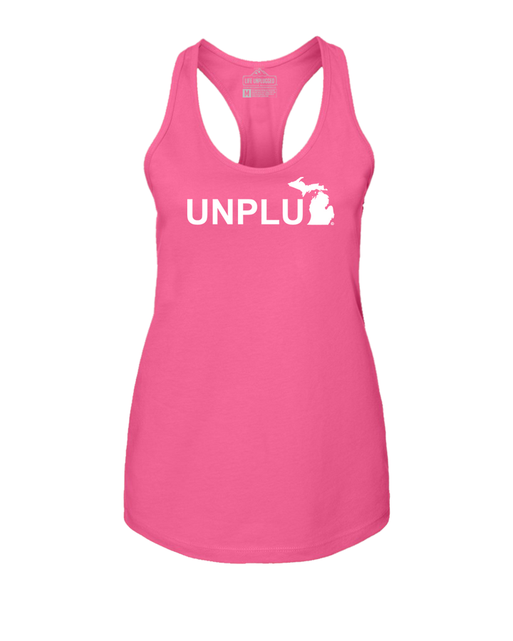 Unplug (MI) Women's Racerback Tank Top
