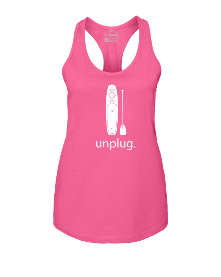 Stand Up Paddle Board Women's Racerback Tank Top