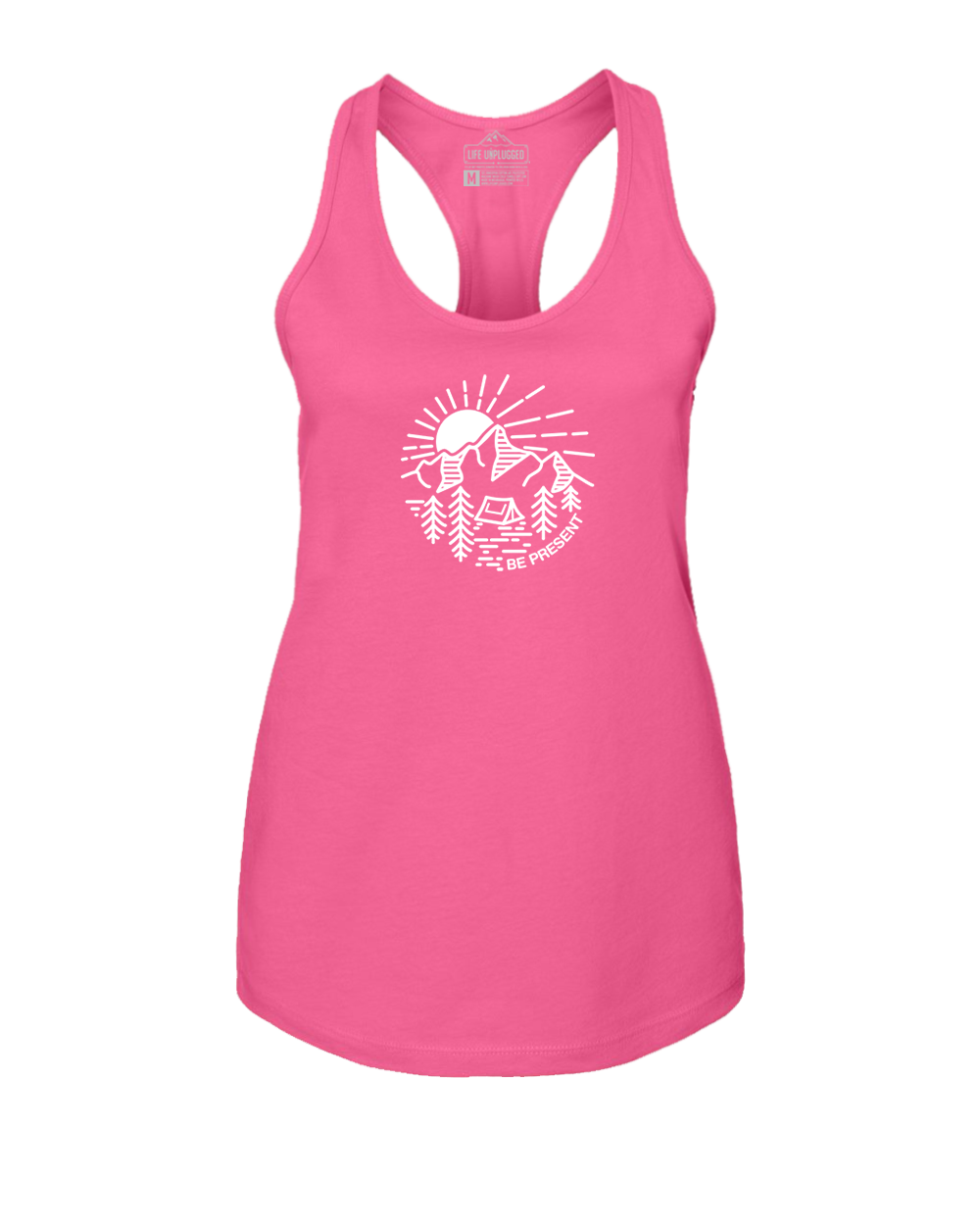 Mountain Sunset Women's Racerback Tank Top