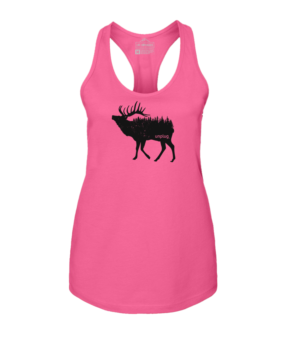 Elk In The Trees Women's Racerback Tank Top