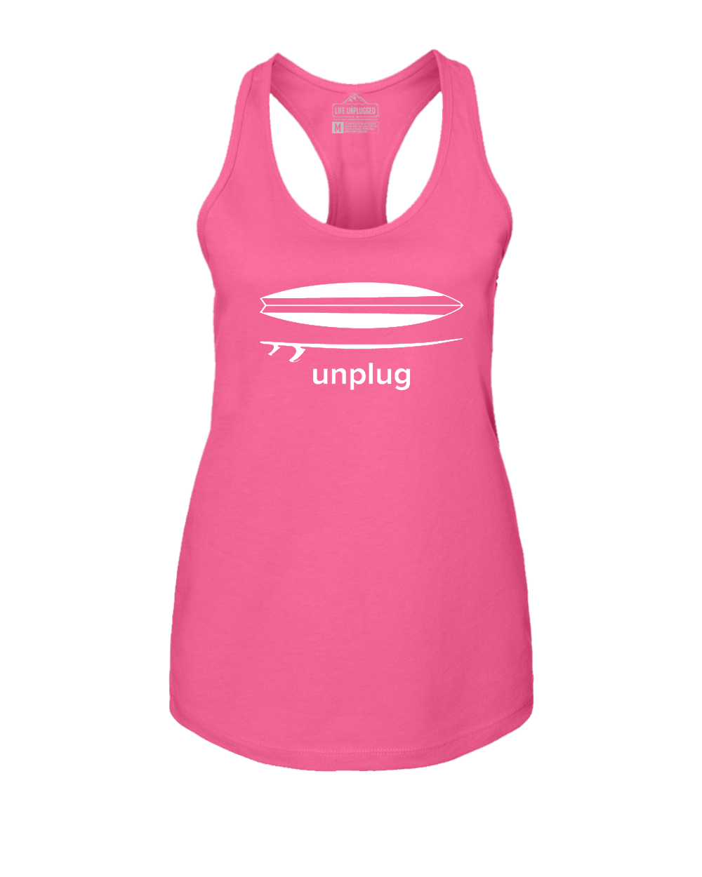 Surfing Women's Racerback Tank Top