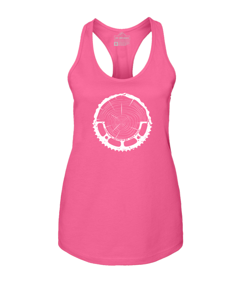 Tree Rings Chainring Women's Racerback Tank Top