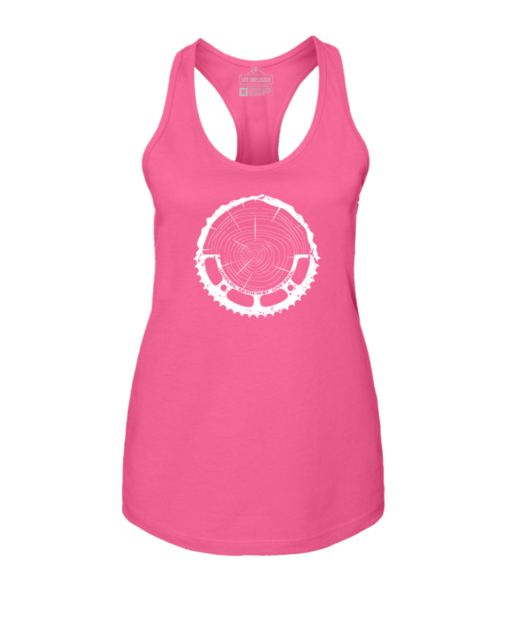Tree Rings Chainring Women's Racerback Tank Top