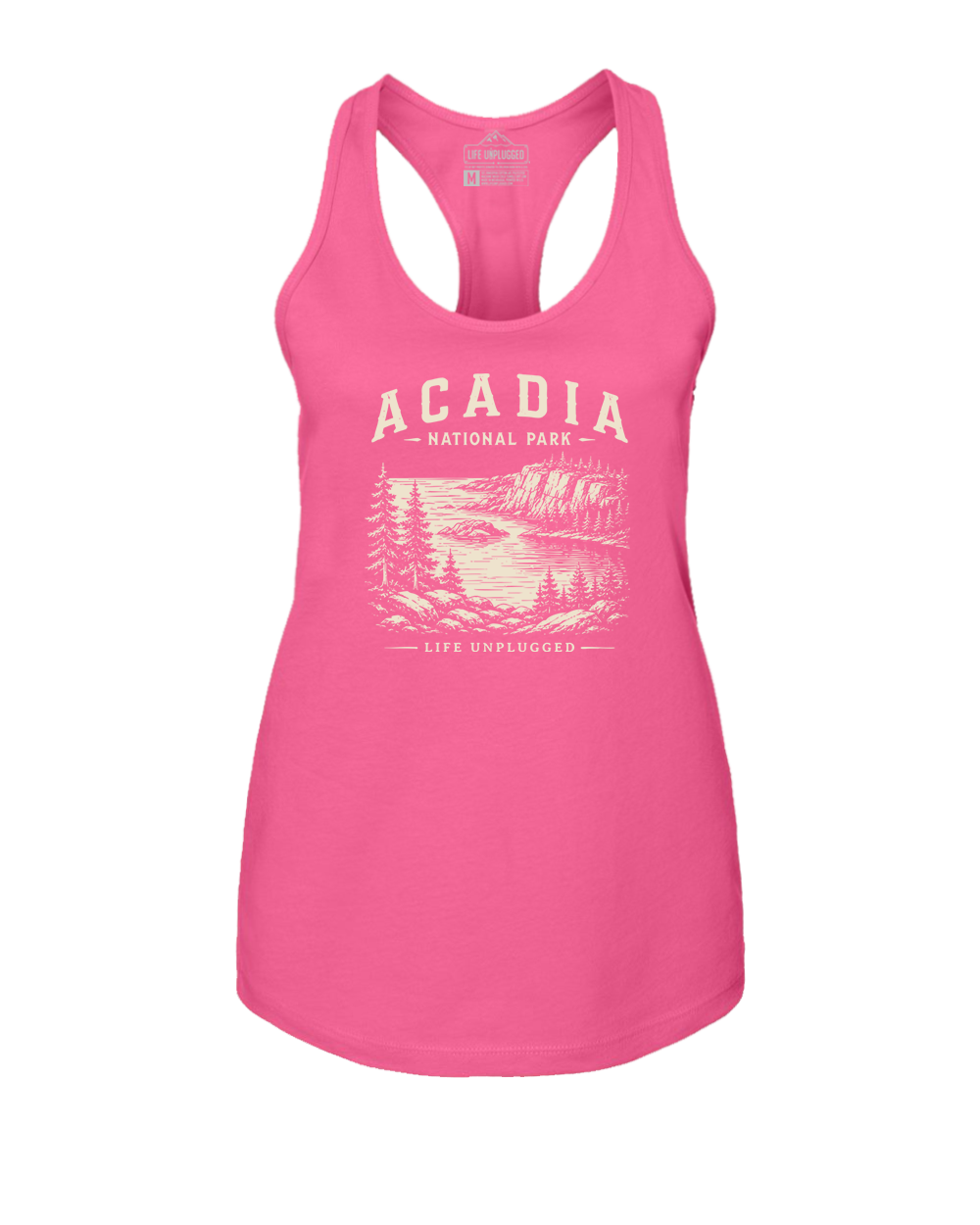 ACADIA NATIONAL PARK Women's Racerback Tank Top