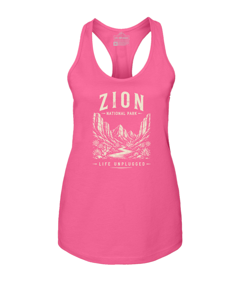 ZION NATIONAL PARK Women's Racerback Tank Top