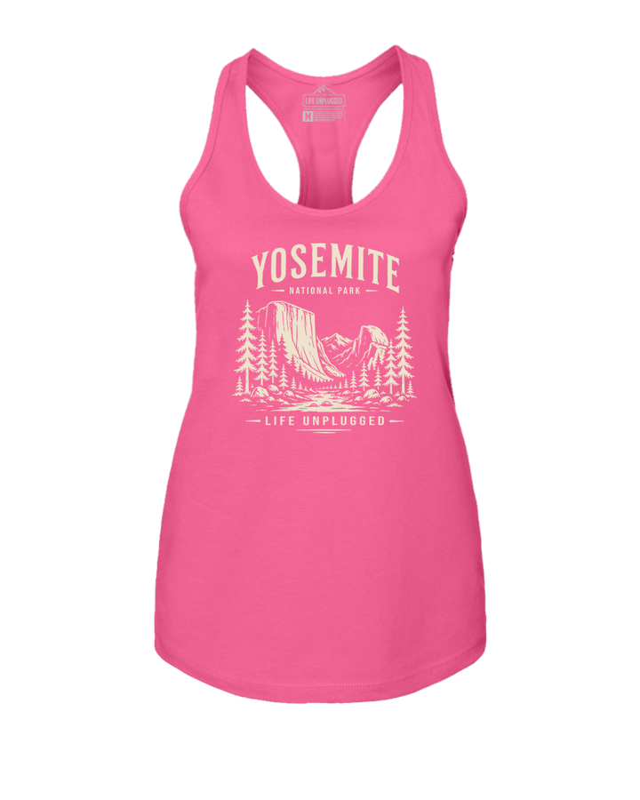 YOSEMITE NATIONAL PARK Women's Racerback Tank Top