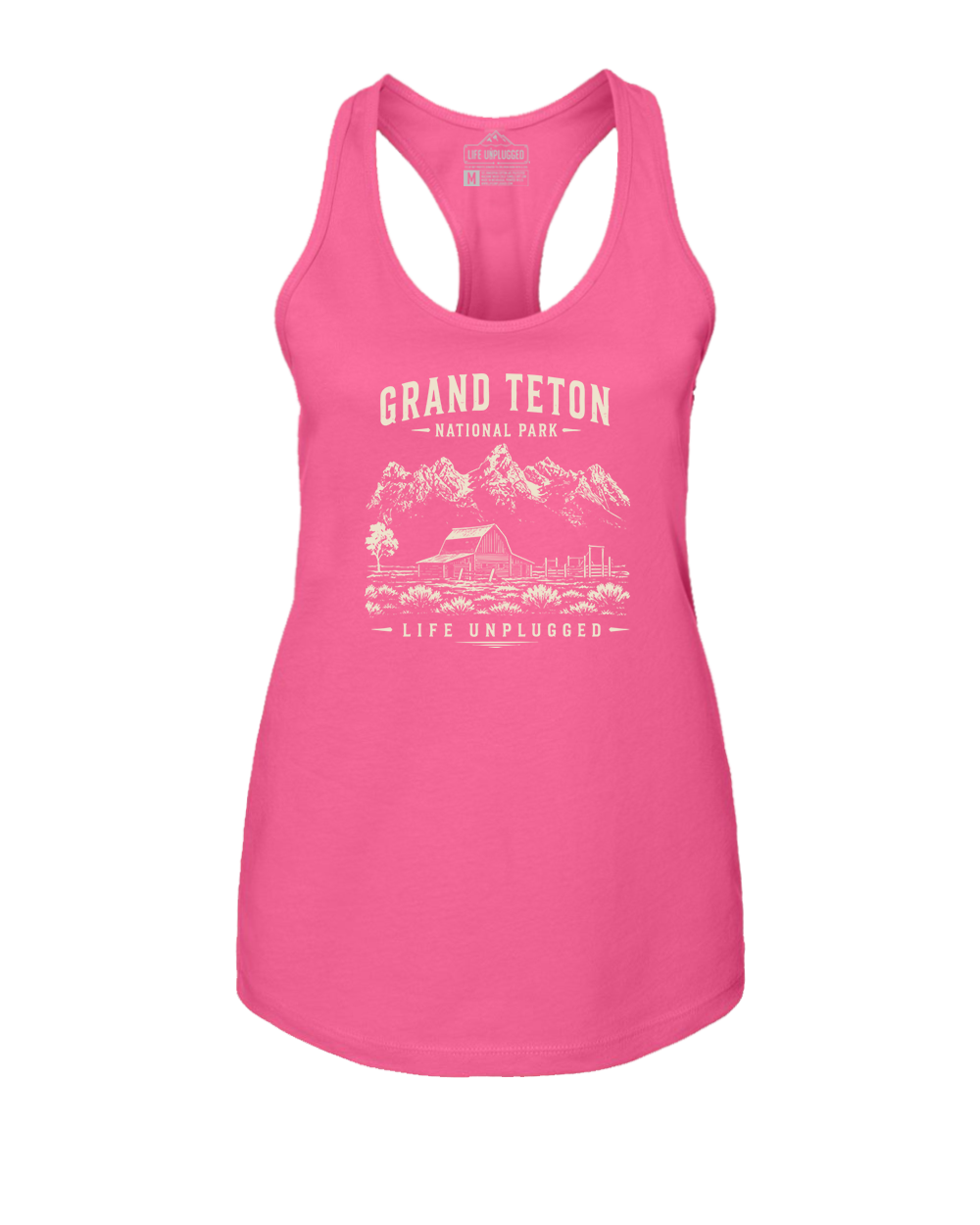 GRAND TETON NATIONAL PARK Women's Racerback Tank Top