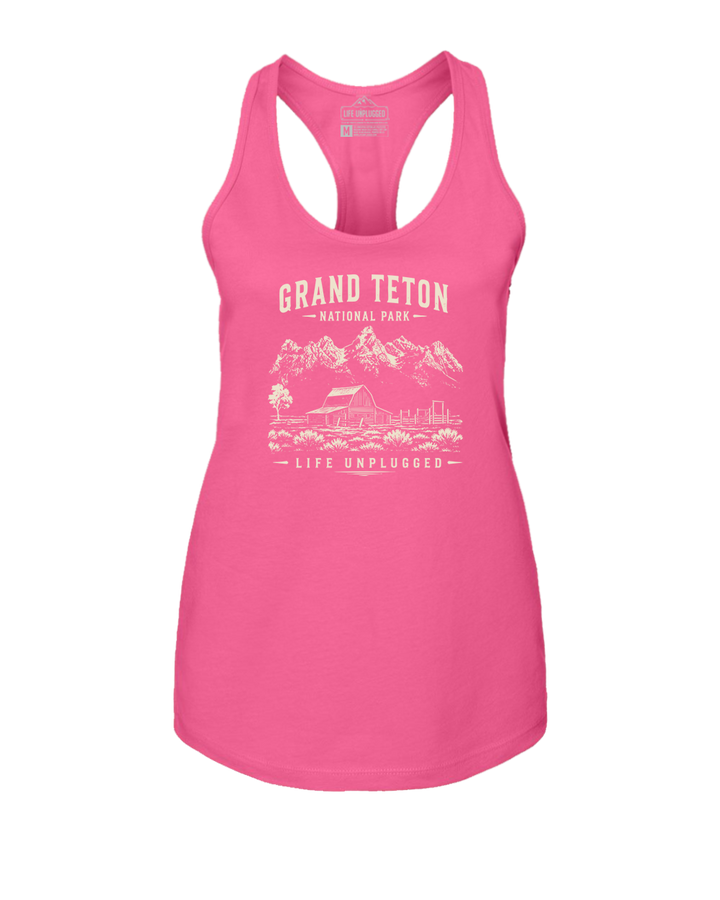 GRAND TETON NATIONAL PARK Women's Racerback Tank Top