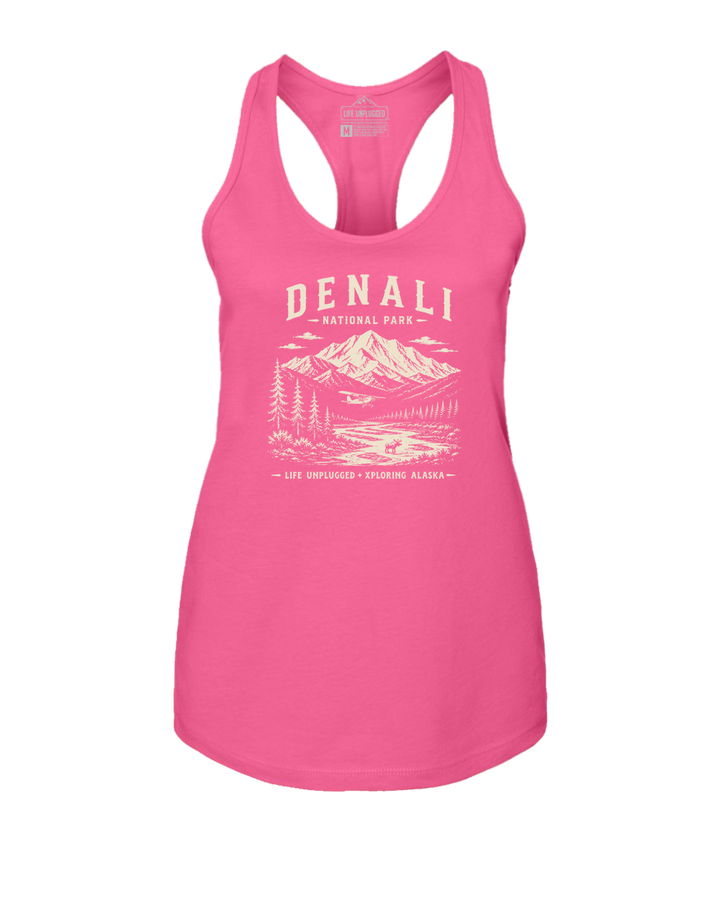 DENALI NATIONAL PARK Women's Racerback Tank Top