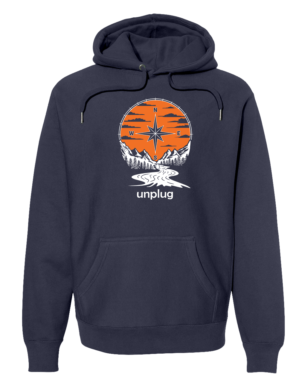 COMPASS SUNSET Super Heavyweight Hoodie