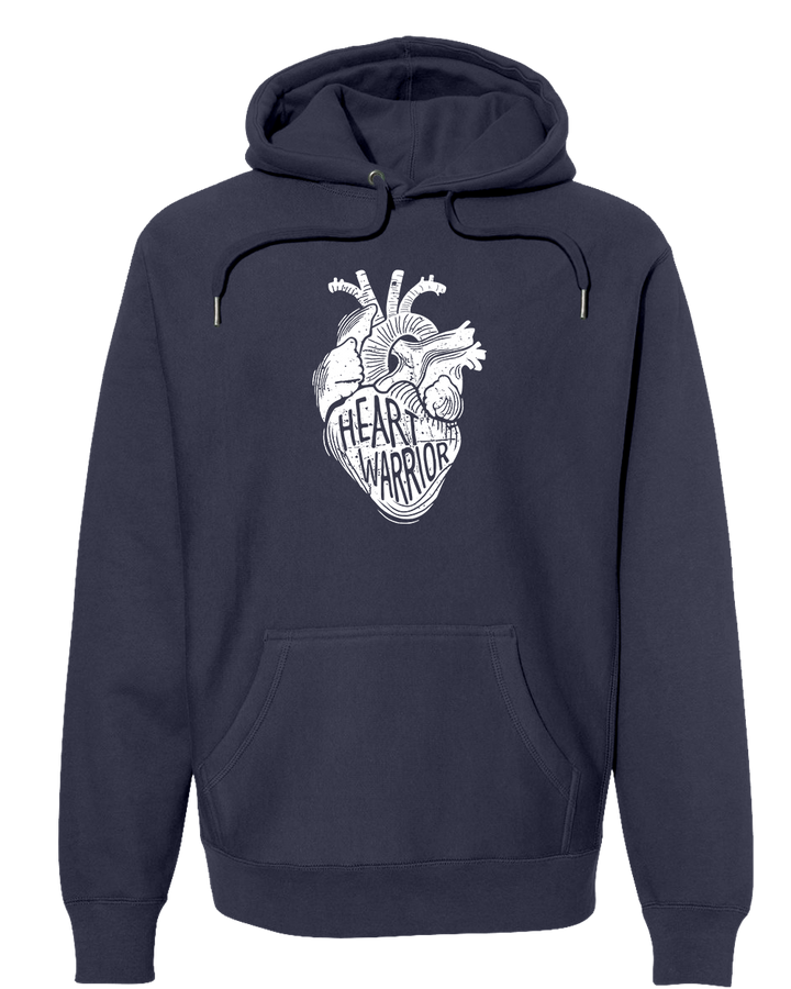 HEART WARRIOR Super Heavyweight Hoodie