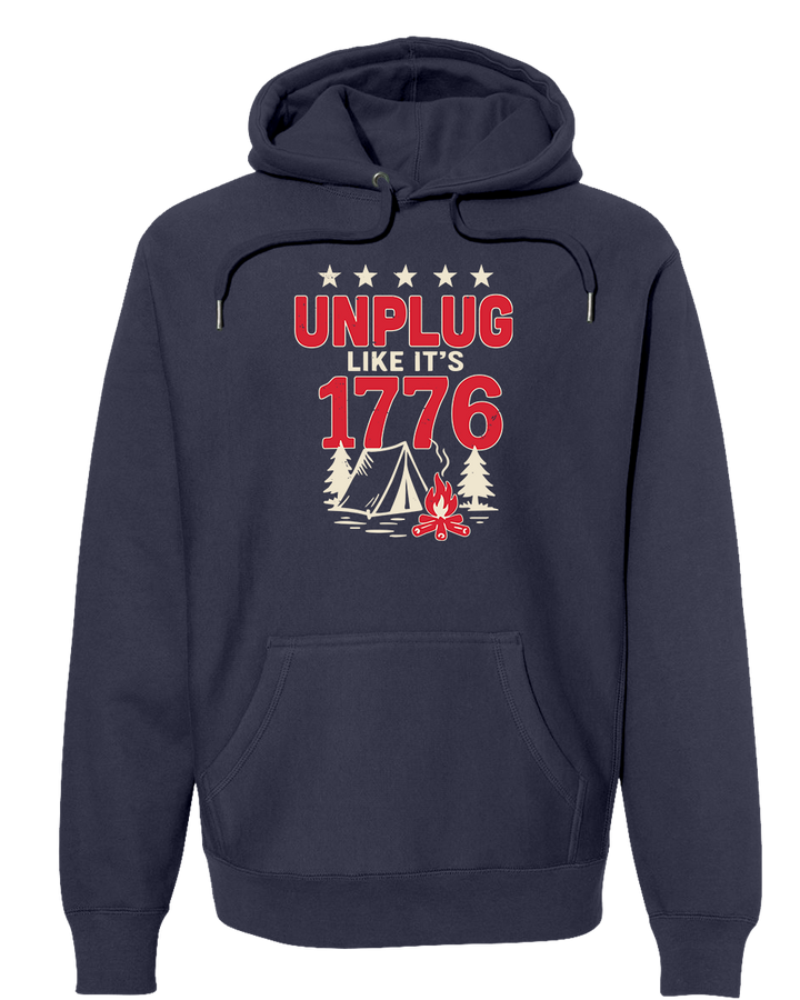 UNPLUG 1776 Super Heavyweight Hoodie