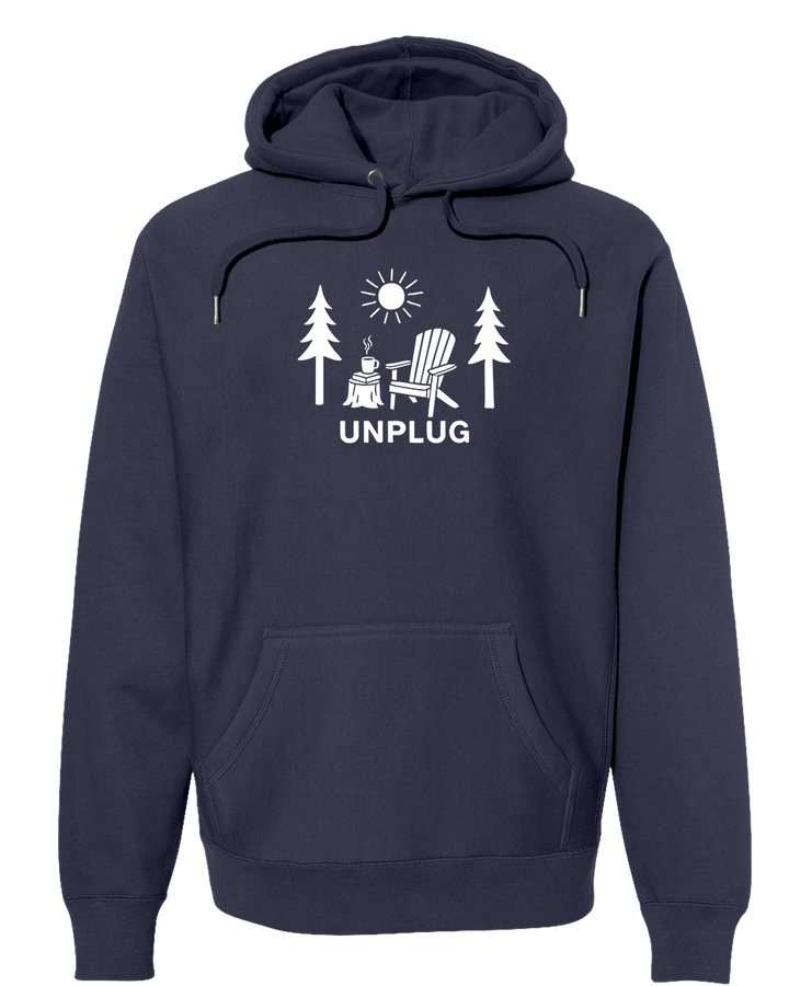 READING IN THE WOODS Super Heavyweight Hoodie