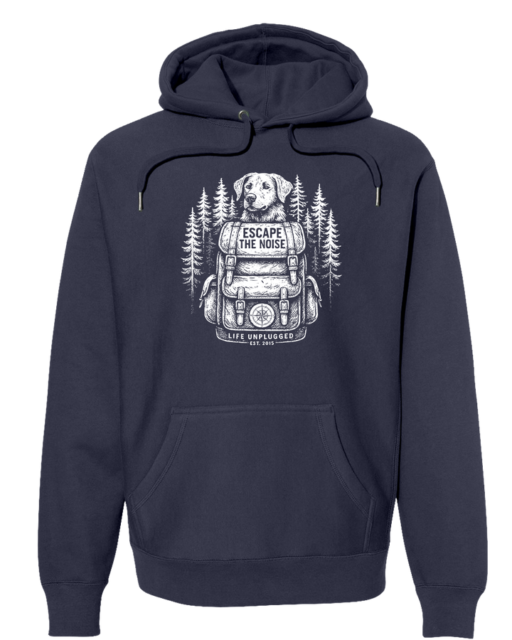 PAWS AND PINES Super Heavyweight Hoodie