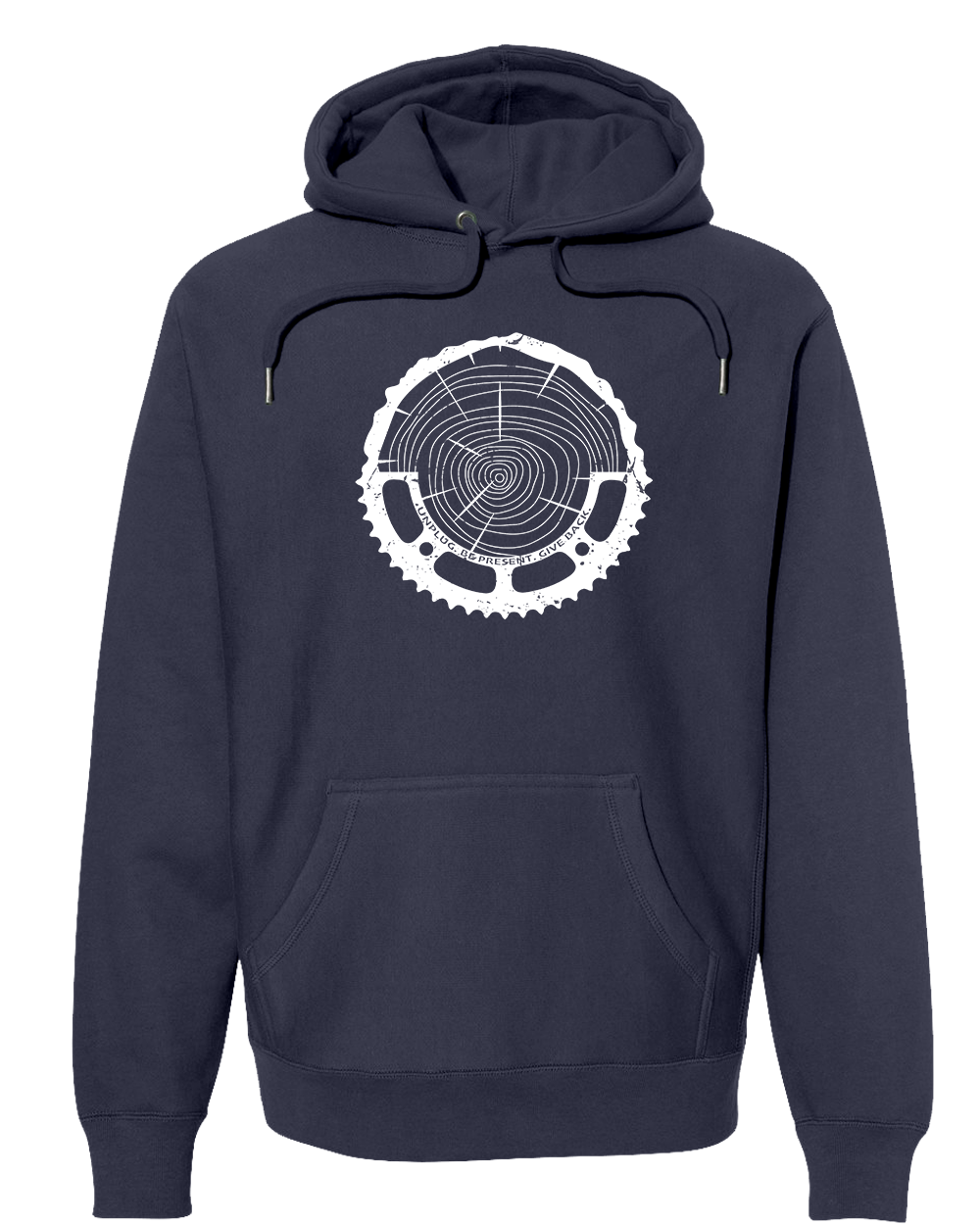 TREE RING CHAINRING Super Heavyweight Hoodie