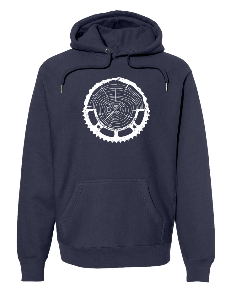 TREE RING CHAINRING Super Heavyweight Hoodie