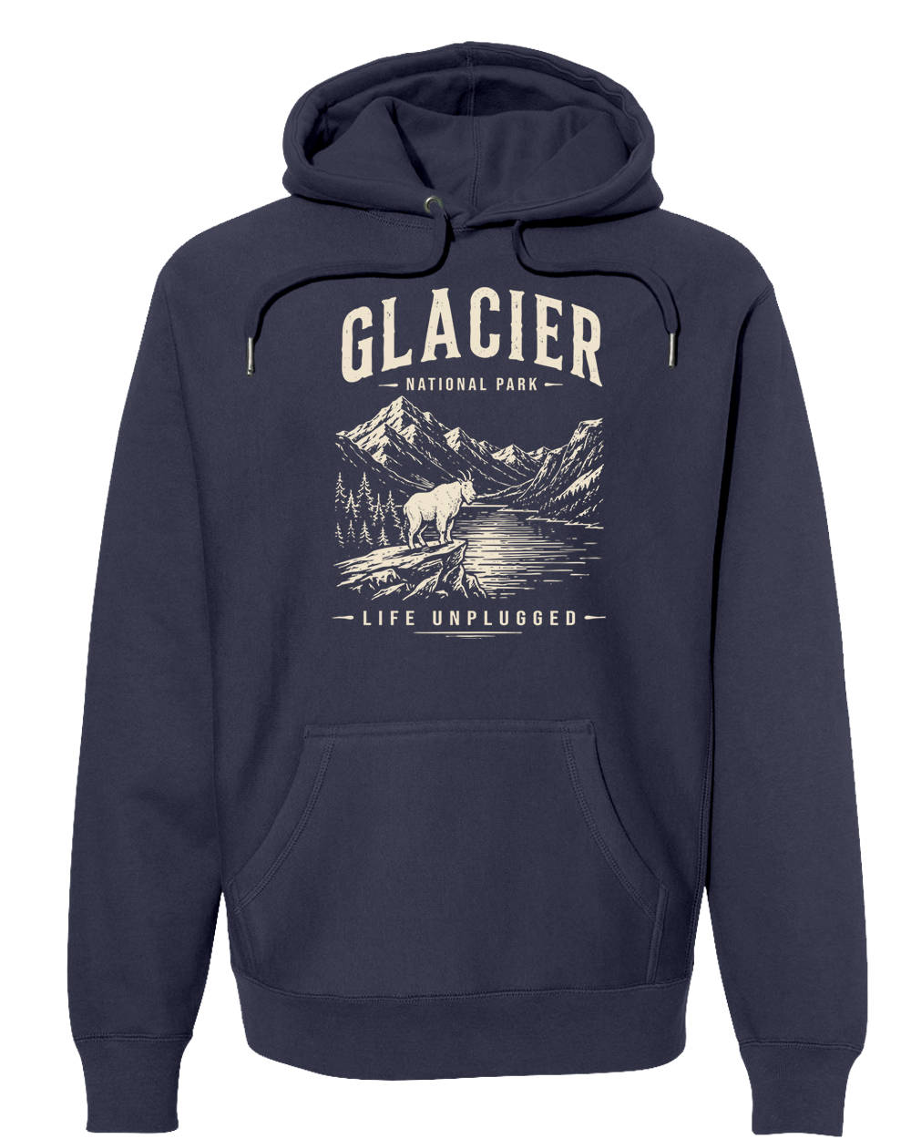 GLACIER NATIONAL PARK Super Heavyweight Hoodie