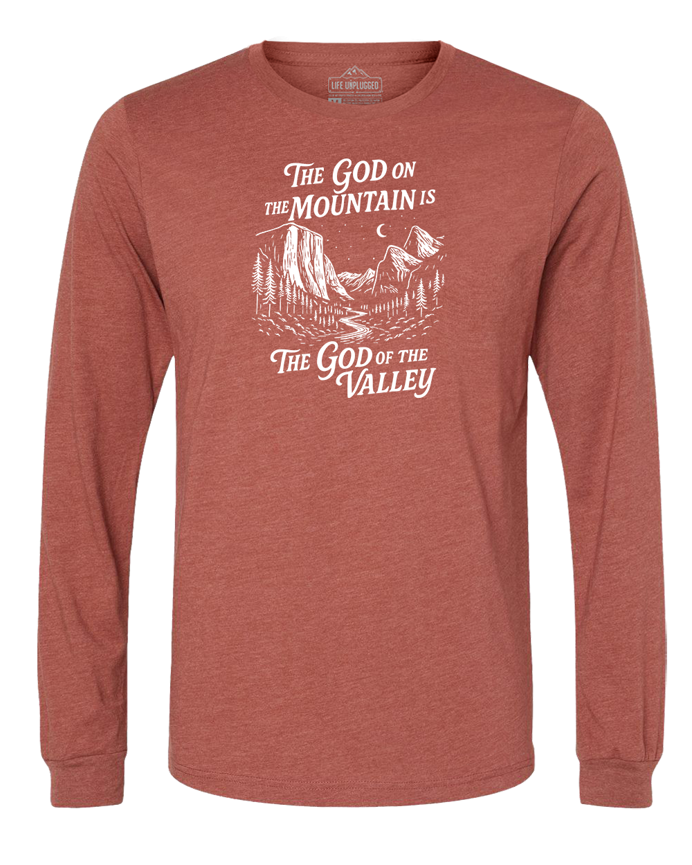 God On The Mountain Long Sleeve T-Shirt