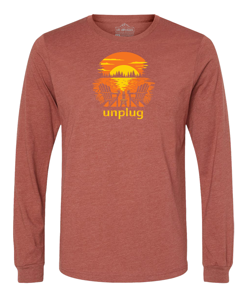 Chairs at Sunset Long Sleeve T-Shirt