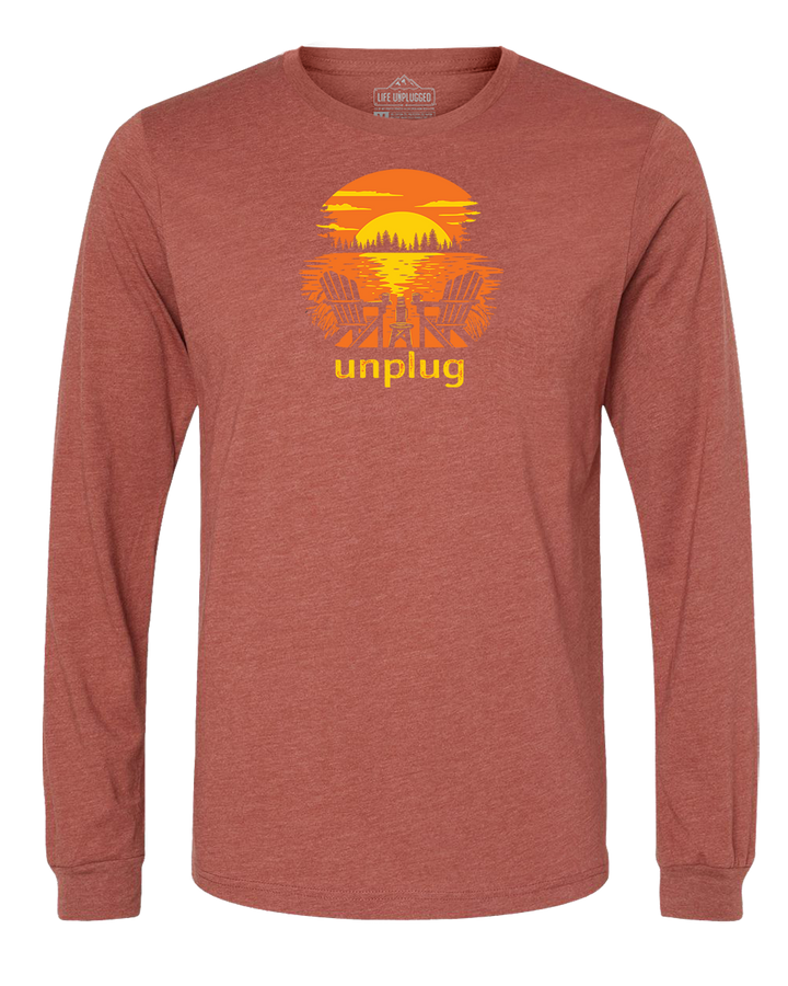Chairs at Sunset Long Sleeve T-Shirt