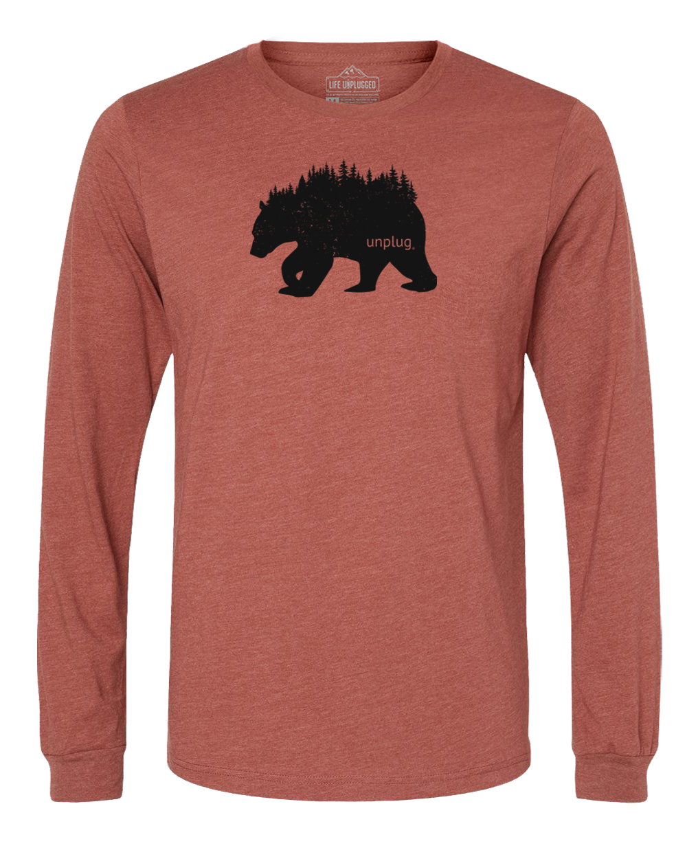 Bear In The Trees Long Sleeve T-Shirt
