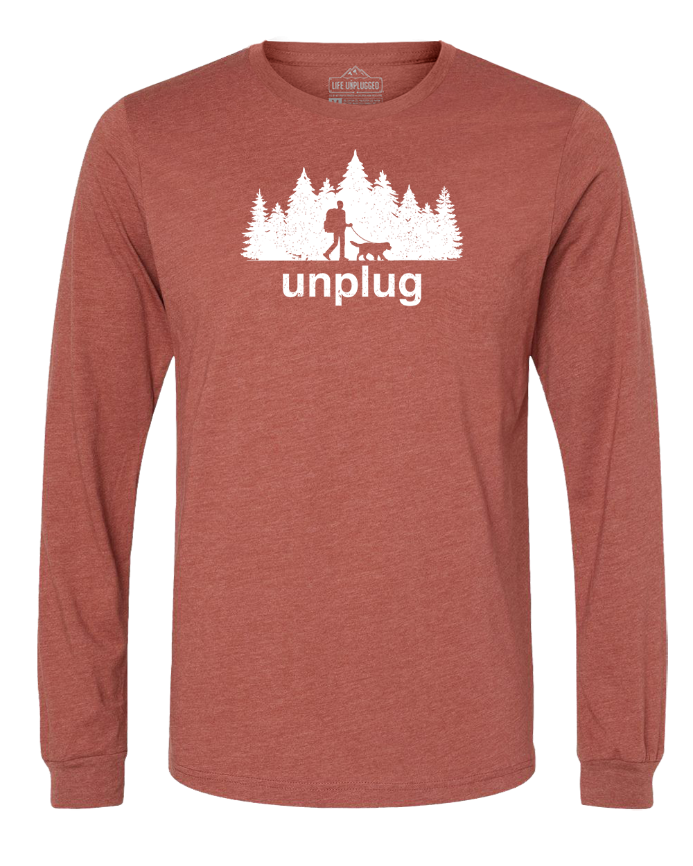 Dog Walks in the Woods Long Sleeve T-Shirt