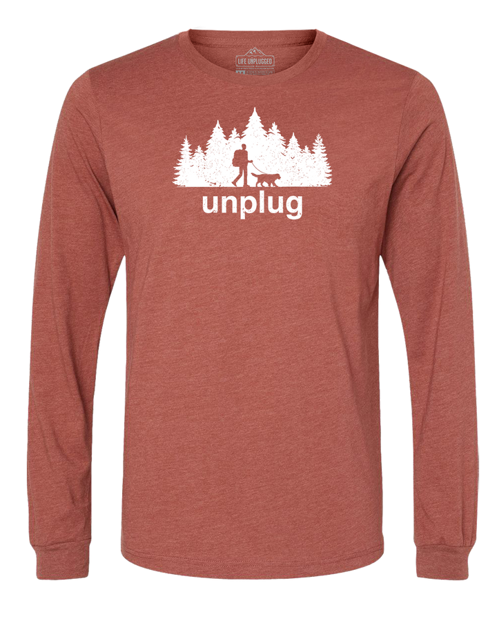 Dog Walks in the Woods Long Sleeve T-Shirt