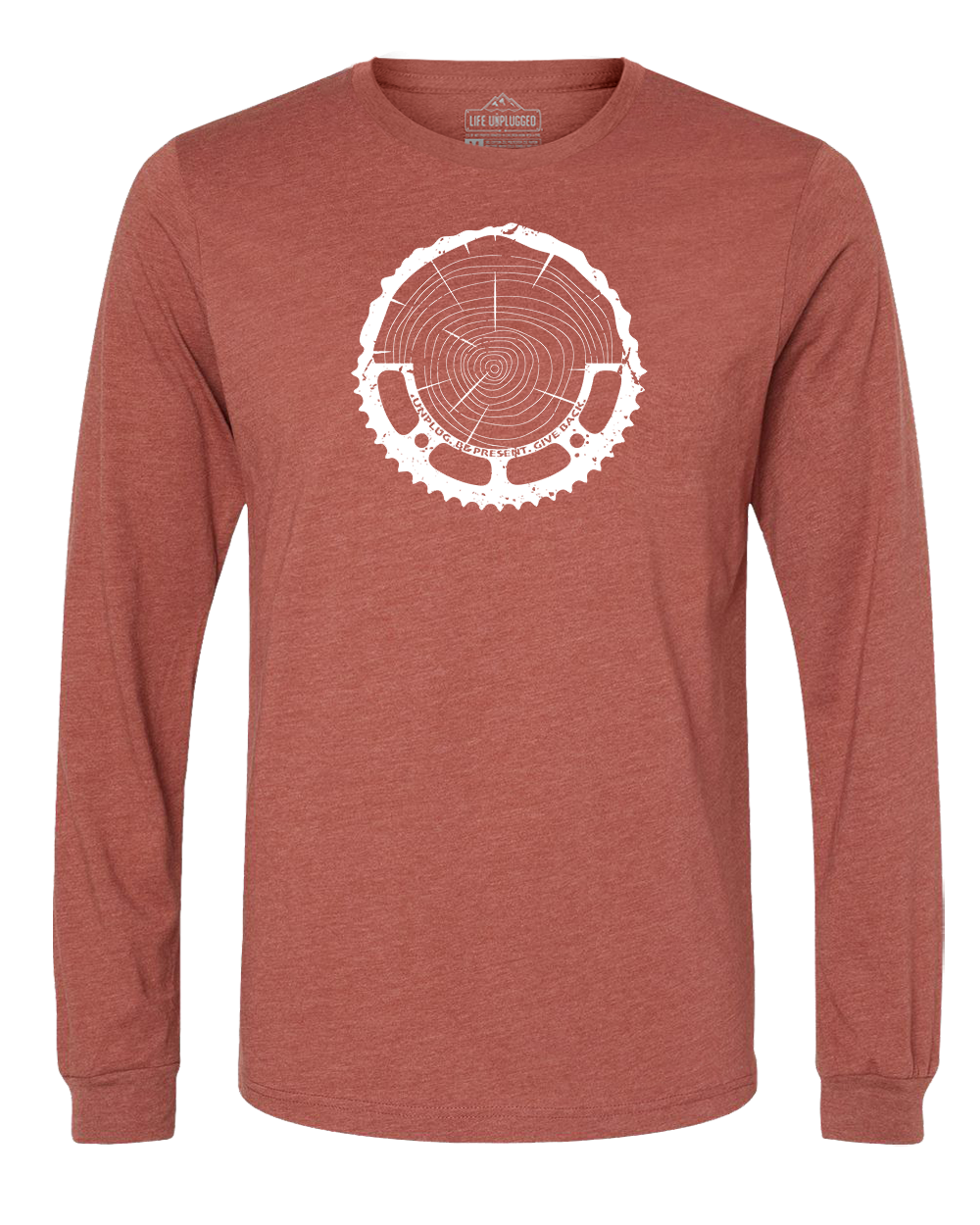 Tree Rings Chainring Long Sleeve T-Shirt