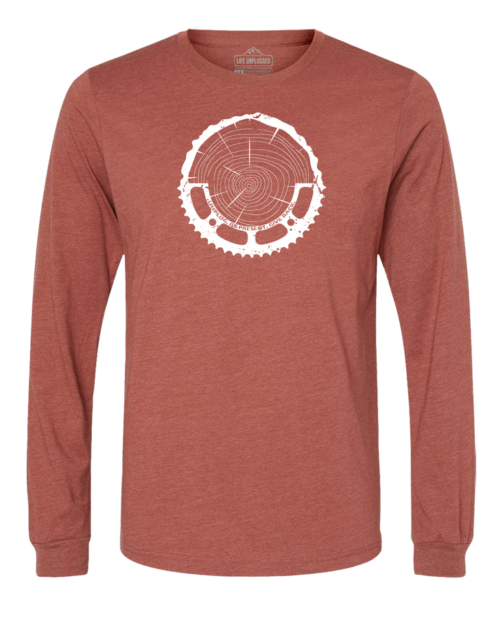 Tree Rings Chainring Long Sleeve T-Shirt